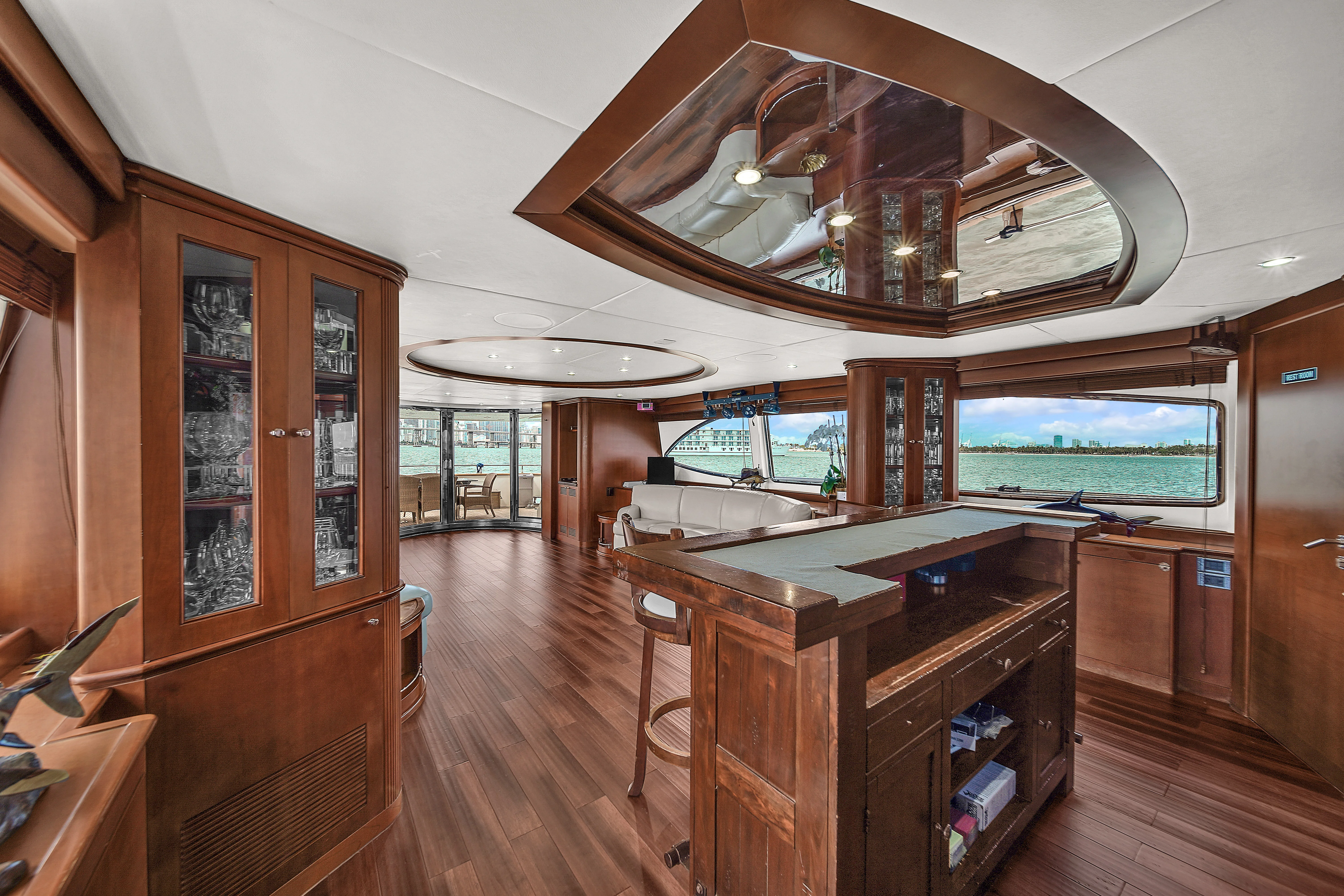 105ft Azimut Daniela sunset view